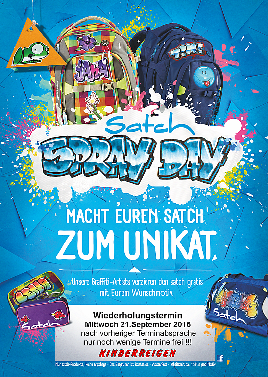 Spray-Day wiederholung